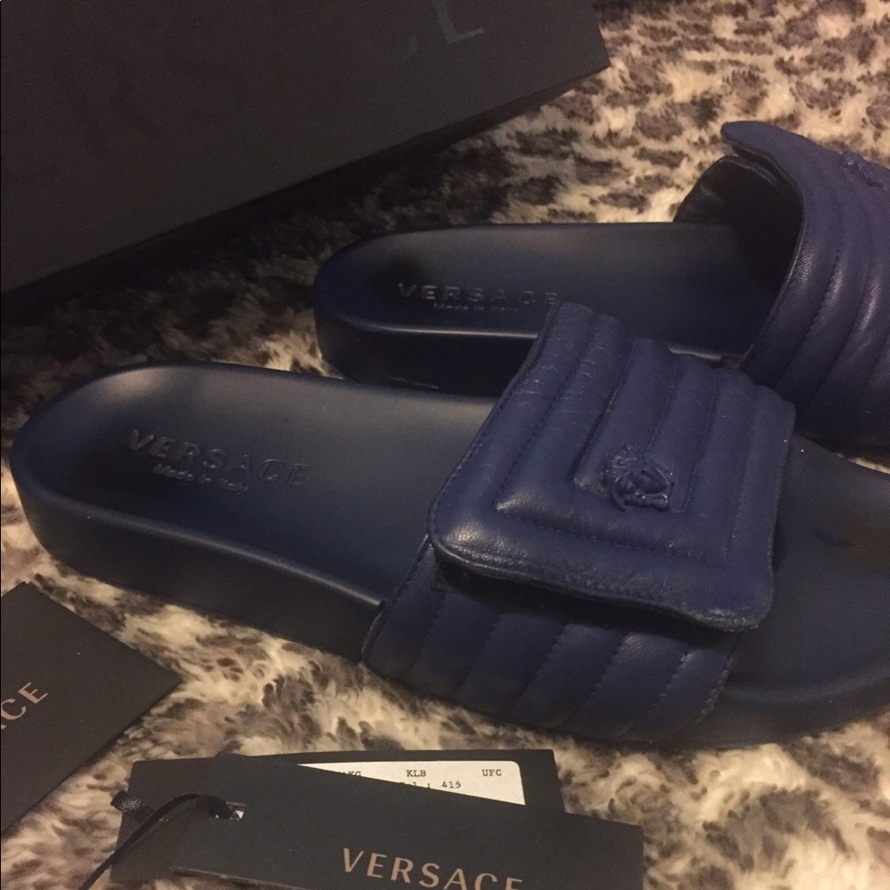 Authentic Versace Men’s Pool Slides - image 2